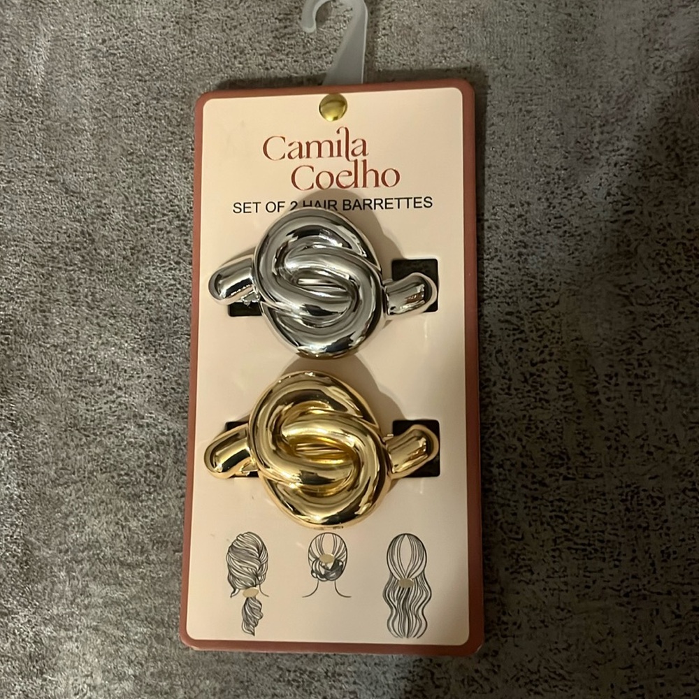 NIP Camila Coelho Barrettes Set of 2